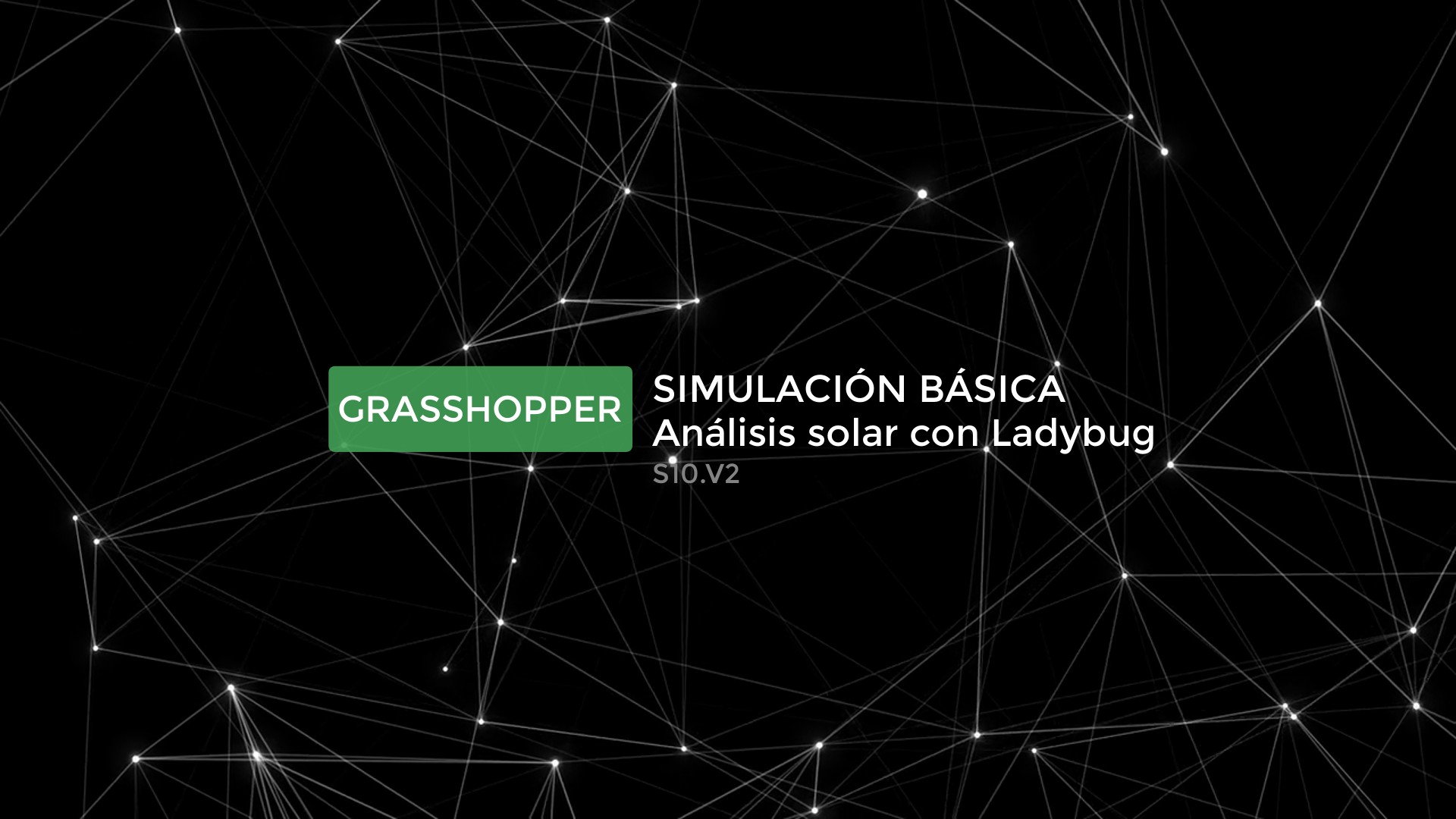 Estudio Solar con Ladybug 